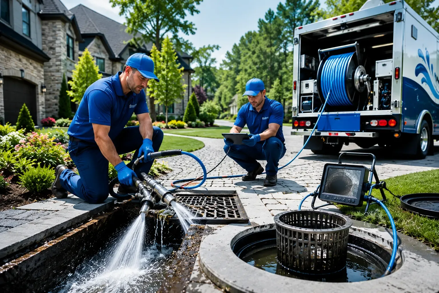 Local outdoor drain cleaning professionals in Calvin, WV